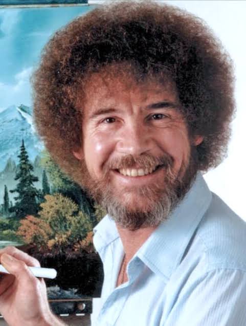 the absolute goat, Bob Ross