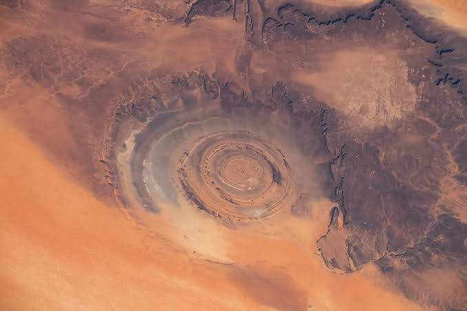 eye of the sahara or something